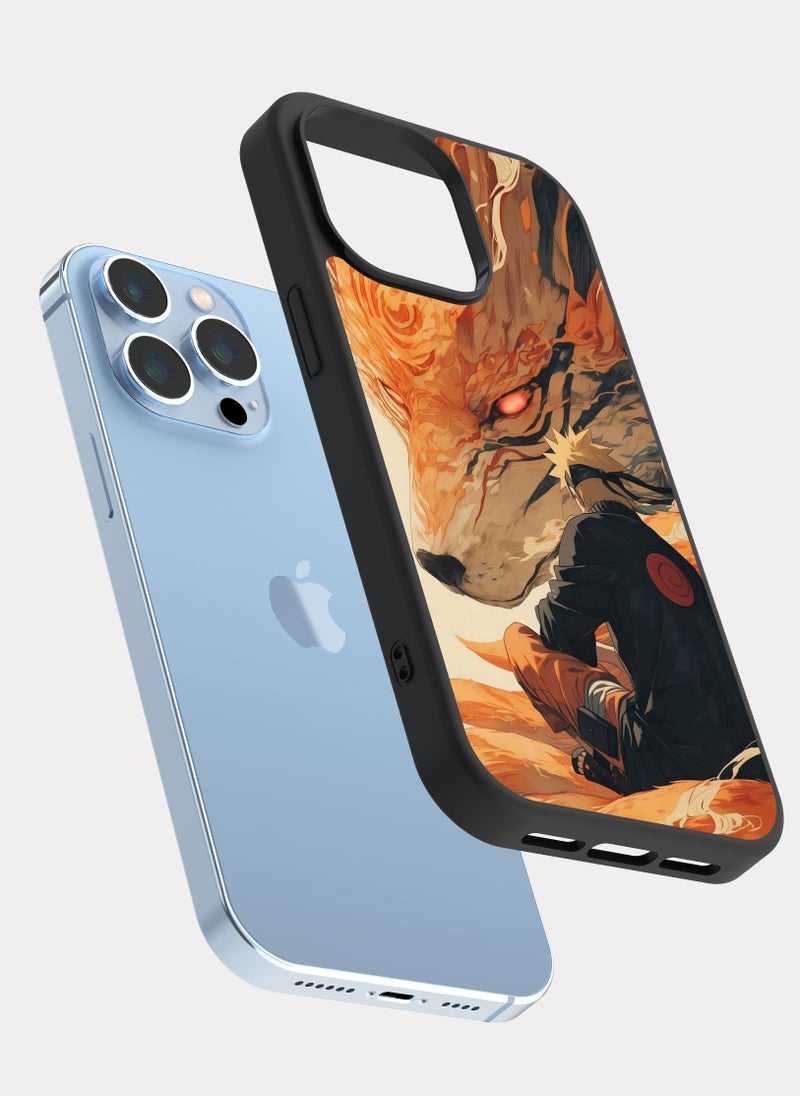 PXLAAT iPhone 13 Pro Max case cover Naruto Kurama - Image 2