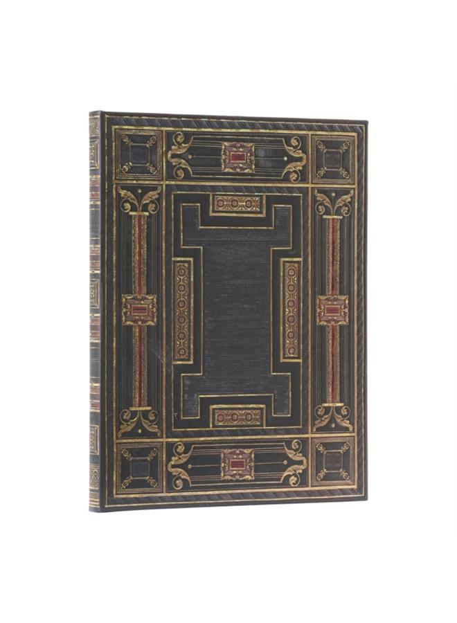 Onyx (Asterales) Ultra Unlined Hardback Journal (Elastic Band Closure)