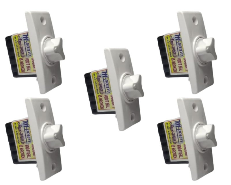 M-POWER MPOWER 5pcs Ceiling Fan Regulator Switch Type7Step NonModular For Use in HomeOffice and more  - Image 1