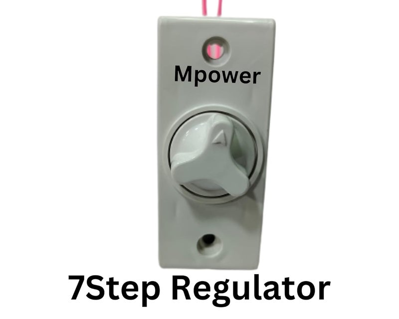 M-POWER MPOWER 5pcs Ceiling Fan Regulator Switch Type7Step NonModular For Use in HomeOffice and more  - Image 4