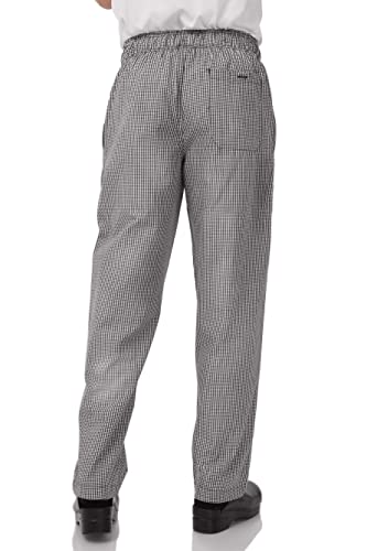 Chef Works Men's Essential Baggy Chef Pants, Small Check, XX-Large - Image 3
