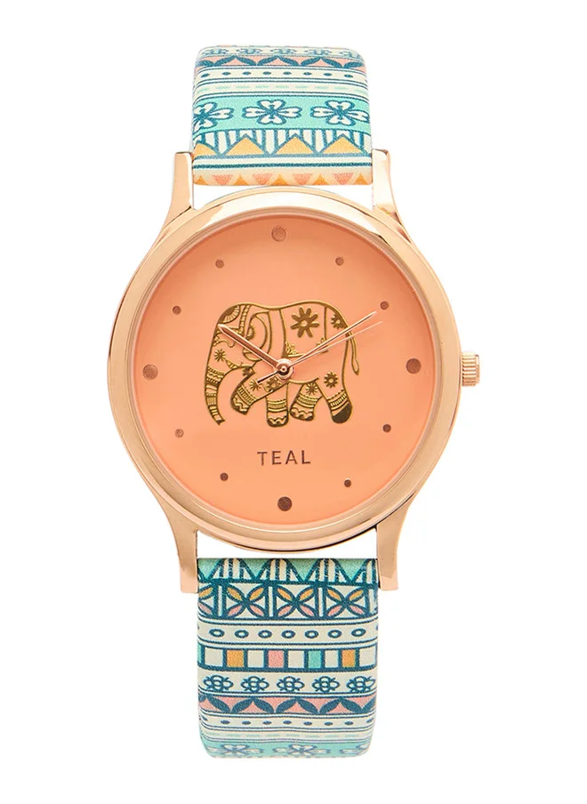 Chumbak TEAL by Chumbak Carnival Elephant Watch