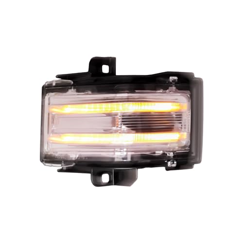 LONGLING Replacement Driver Left Side Door Towing Mirror Turn Signal Light Lamp Indicator for Ford F-150 F 250 F350 F-450 F550 from 2015 to 2024 - Image 5