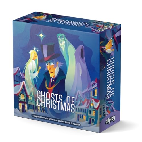 BOARD GAME TABLES.COM أشباح الكريسماس - لعبة لوحية - 3-4 لاعبين - 40 دقيقة وقت اللعب - Image 2