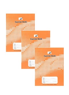 Psi 3-Piece Exercise Note Book Four Lined 100 Pages  - Image 1