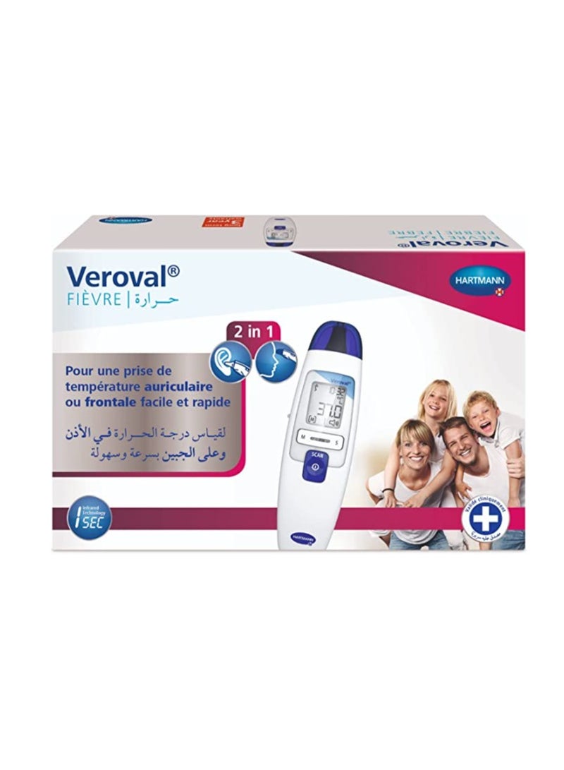 Veroval Fever In-Ear Temperature Gauge 2 in 1 - Image 1