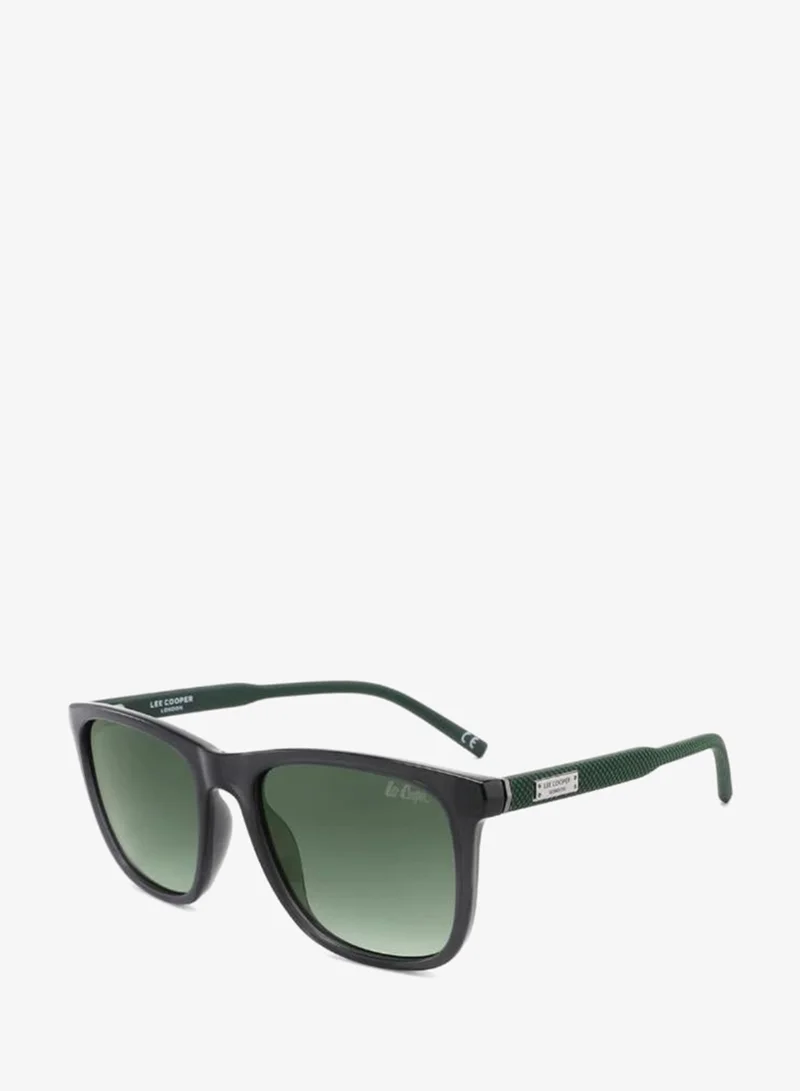 لي كوبر POLARIZED Sunglasses GREY Frame GR.GREEN Mirror Lens 53mm  - LC1040C01