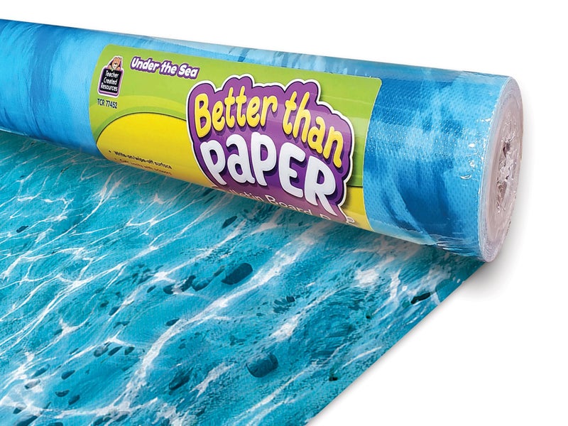Teacher Created Resources Under The Sea Better Than Paper Bulletin Board Roll (TCR77452) - Image 1