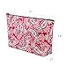 GUSTARIA Empty Mahjong BagThickened Red Printed American Mahjong Tiles Bag Case Only - Image 4