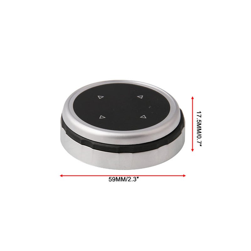 Car Multimedia Button Knob Cover Frame Trim replacement for  BMW F10 F20 F30 1 3 5 Series Only for NBT Controller for iDrive Button - Image 4