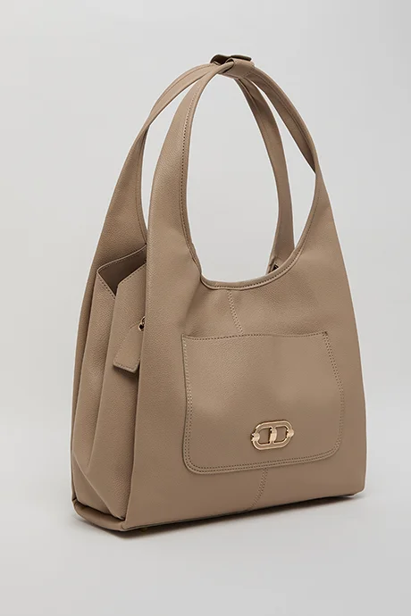 أر أند بي Solid Hobo Bag