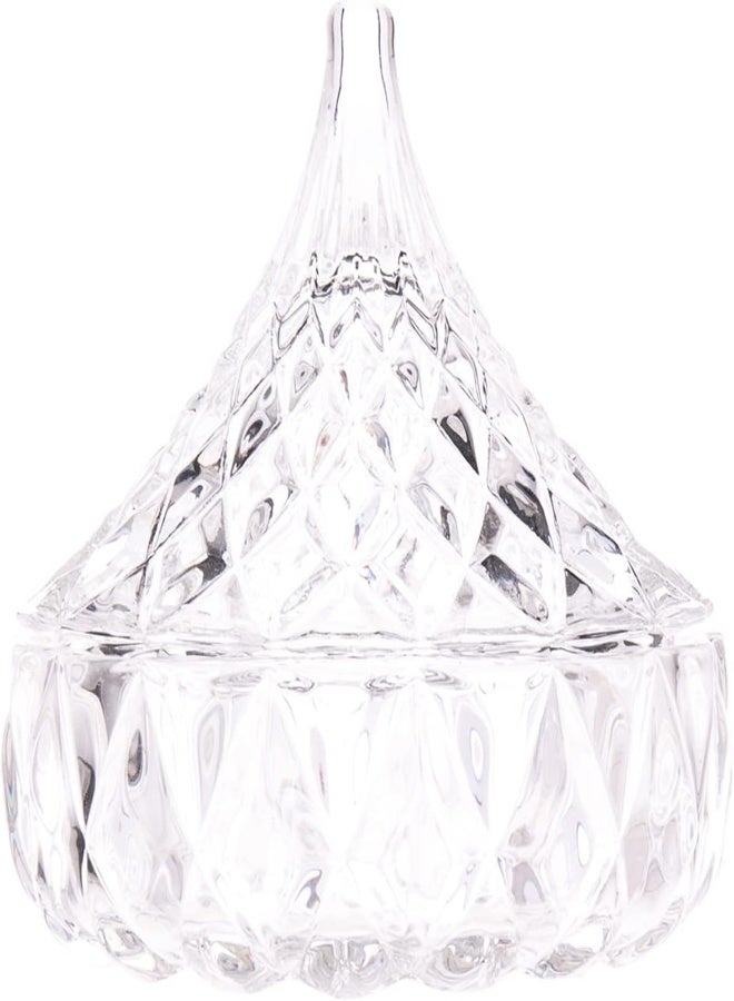 AKDC Glass Candy Pot L(7CM) XW(7CM) XH(8CM) transparent - Image 5