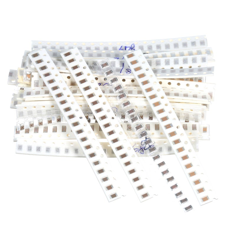 720 قطعة 1206 SMD مكثف متنوع، عدة 36 قيمة، 20 قطعة لكل قيمة من 1PF إلى 10UF، عدة عينات، عدة إلكترونية للأعمال اليدوية، مكثفات سيراميك متعددة الطبقات - Image 3