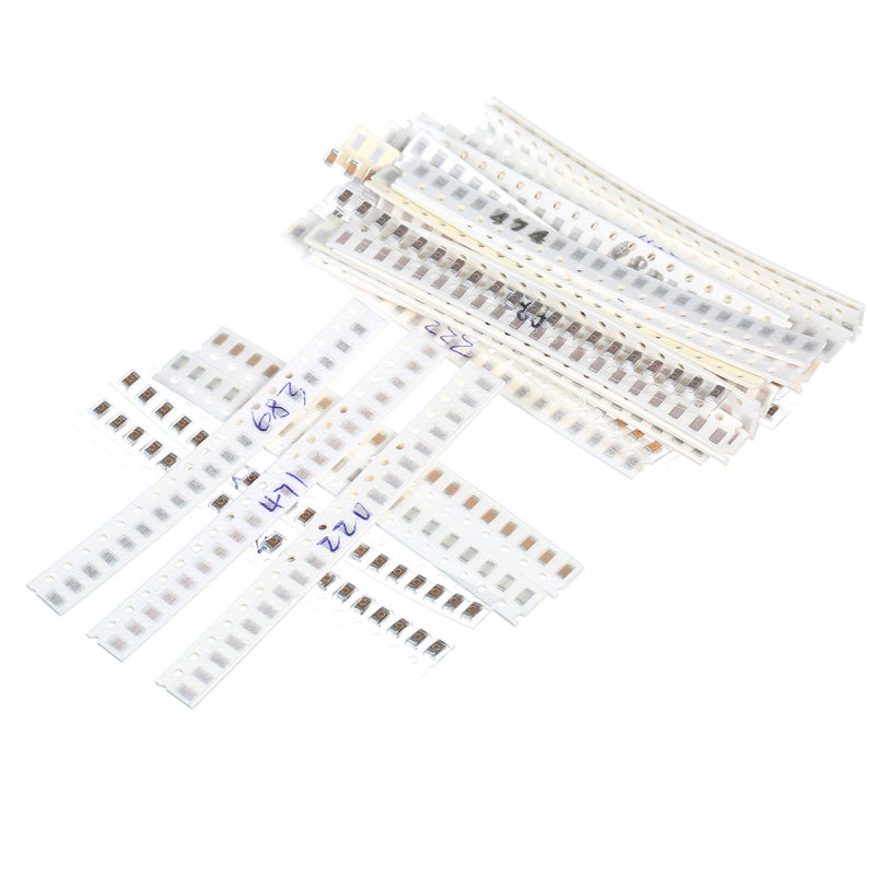 720 قطعة 1206 SMD مكثف متنوع، عدة 36 قيمة، 20 قطعة لكل قيمة من 1PF إلى 10UF، عدة عينات، عدة إلكترونية للأعمال اليدوية، مكثفات سيراميك متعددة الطبقات - Image 1