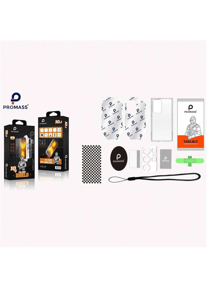 PROMASS The original integrated protection package for the Galaxy S22 Plus, resistant to breakage and scratches, from Promas - Image 2