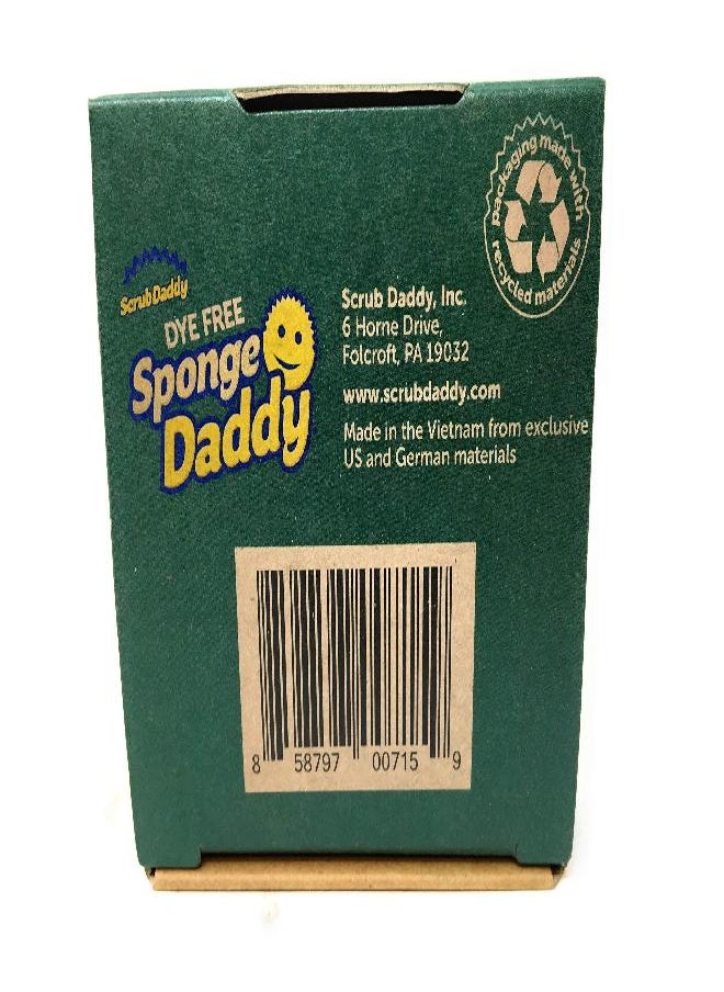 Scrub Daddy SCRUB DADDY Dye Free Sponge Daddy 3 Count, 3 CT  - Image 2