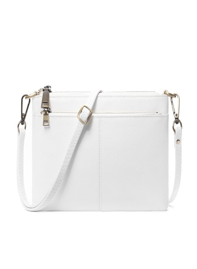SENDEFN Leather Crossbody Bag for Women Small Clutch Purses Crossbody Shoulder Handbag Wallet Purses RIFD Card Slots - Image 1