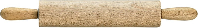 Mrs. Anderson's Baking Children's Wooden Rolling Pin - German Beechwood with Steel Ball Bearings, 7 x 1.5 Inches - Image 1