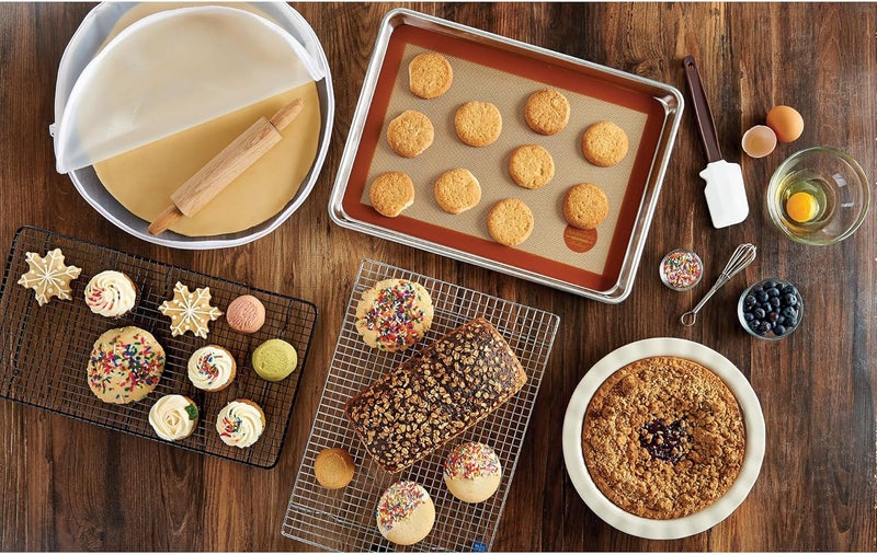 Mrs. Anderson's Baking Children's Wooden Rolling Pin - German Beechwood with Steel Ball Bearings, 7 x 1.5 Inches - Image 5