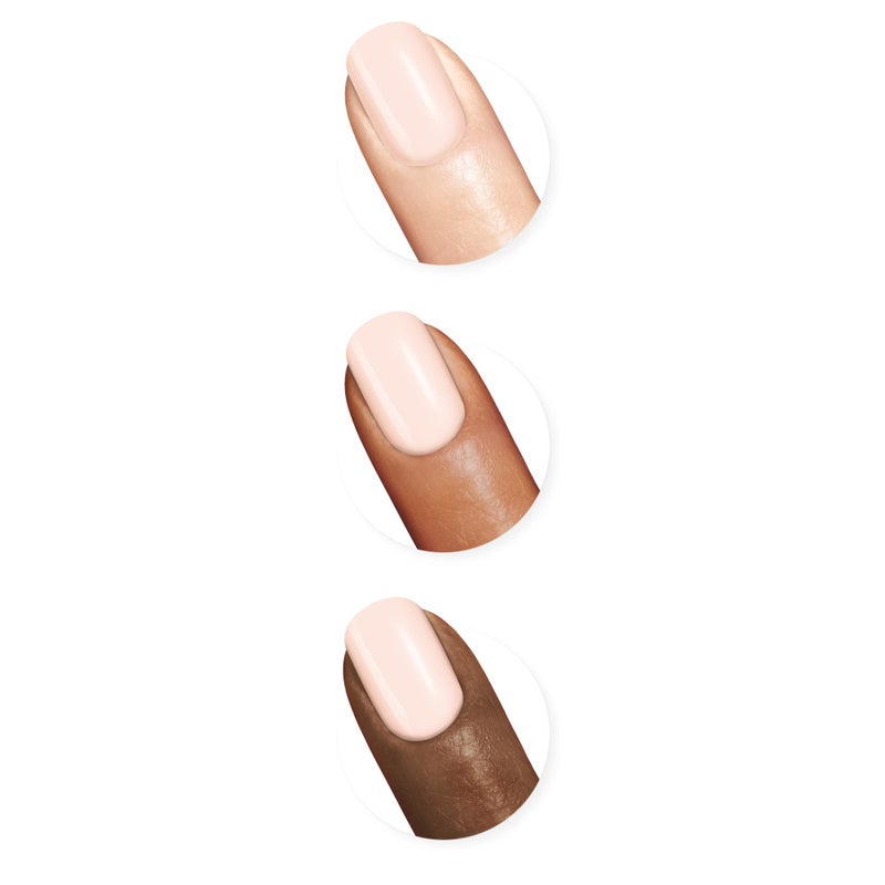 Sally Hansen Miracle Gel Salon Quality Nail Polish | Gel-Like Formula, Two-Step System, No UV Light Needed, Long Lasting | Sheer | 187 Sheer Happiness | Translucent Pale Pink Nail Polish - Image 3