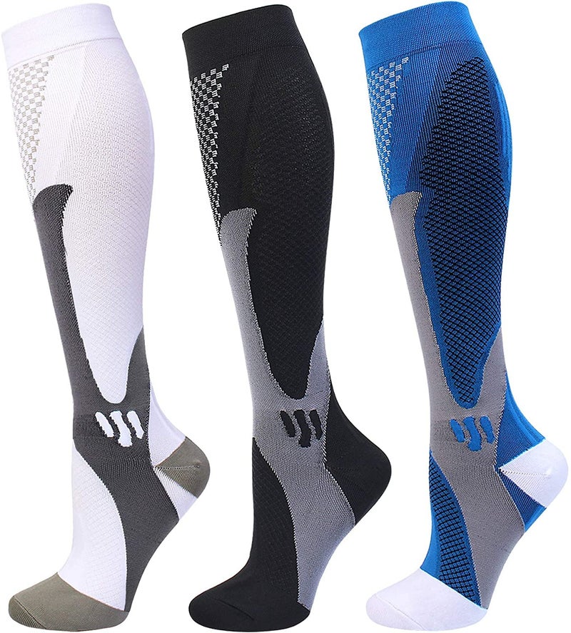 HYRIXDIRECT Compression Socks for Men Women 20-30 mmHg Compression Socks for Sports Support Socks - Image 2