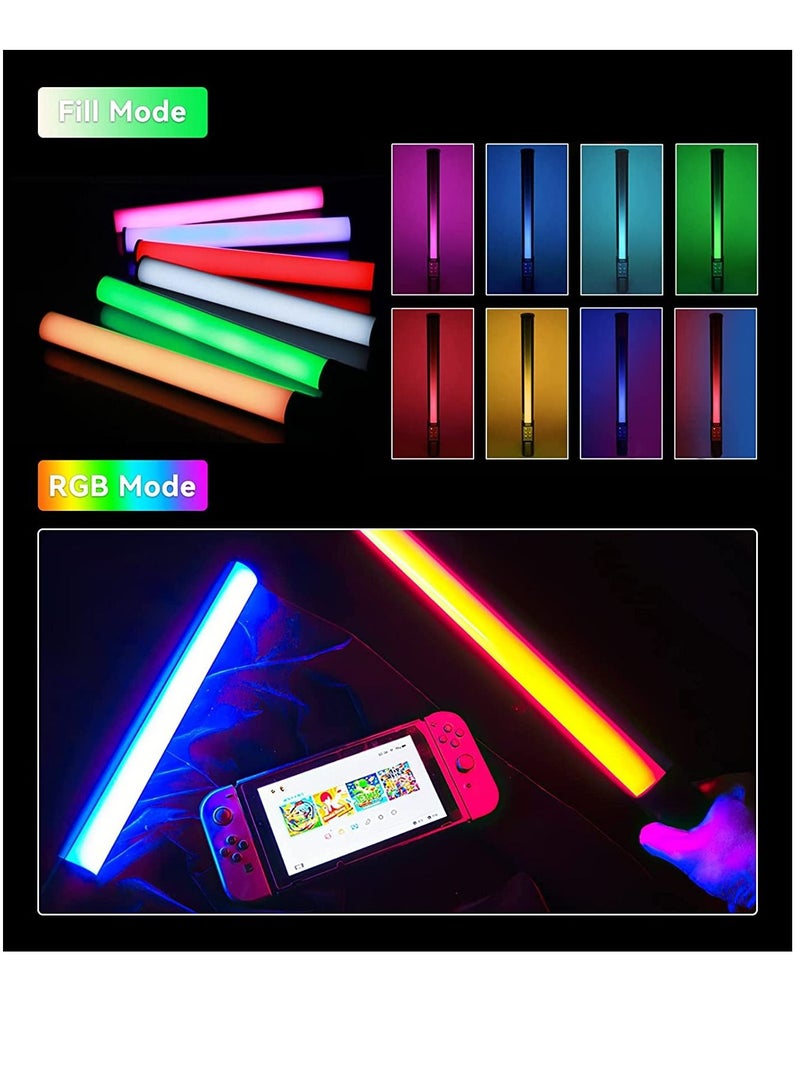 Jmary FM 128 RGB RGB Led Light Waterproof Lighting Bar With OLED Display Indicator - Image 3