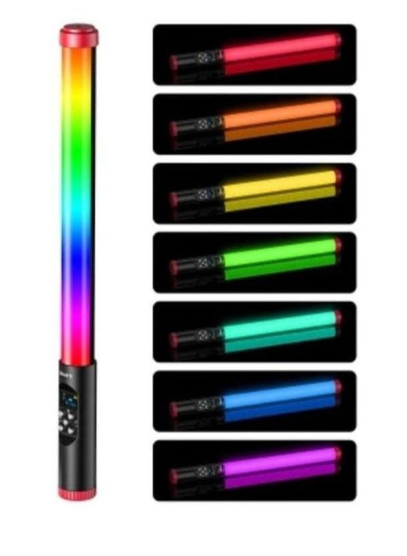 Jmary FM 128 RGB RGB Led Light Waterproof Lighting Bar With OLED Display Indicator - Image 2