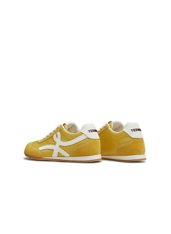 Tianmeiyi Rainbow Sandwich Candy Agan Training Shoes Women's New Yellow Size 34 - Image 2