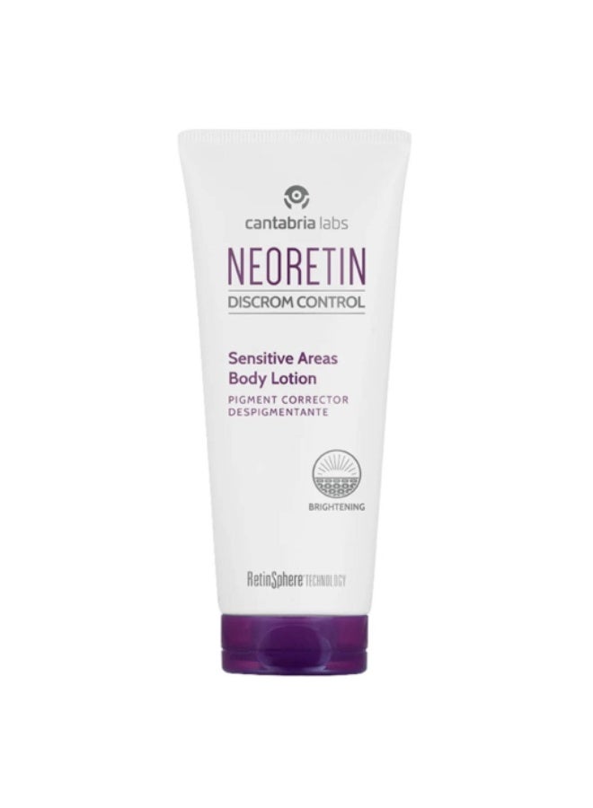Neoretin Discrom Control Sensitive Areas Body Lotion 100ml - Image 1