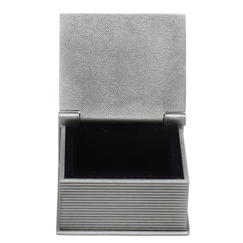 Baby Tooth And Hair Keepsake Box Set With Zinc Alloy Carved Design Soft Velvet Lining - Image 5