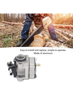 Thoraya Chainsaw Carburetor Aluminum Easy To Install Chainsaw Carburetor Replacement for GX22 Chainsaw  - Image 4