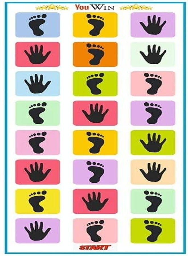 Dorytoys Dorytoy Hopscotch Mat for Kids Floor Games Playmats & Floor Gyms Kith-Kith, Stapu, Langdi, Ekka Dukka, Paandi, Kunte Bille Unique Balancing Game - Image 2