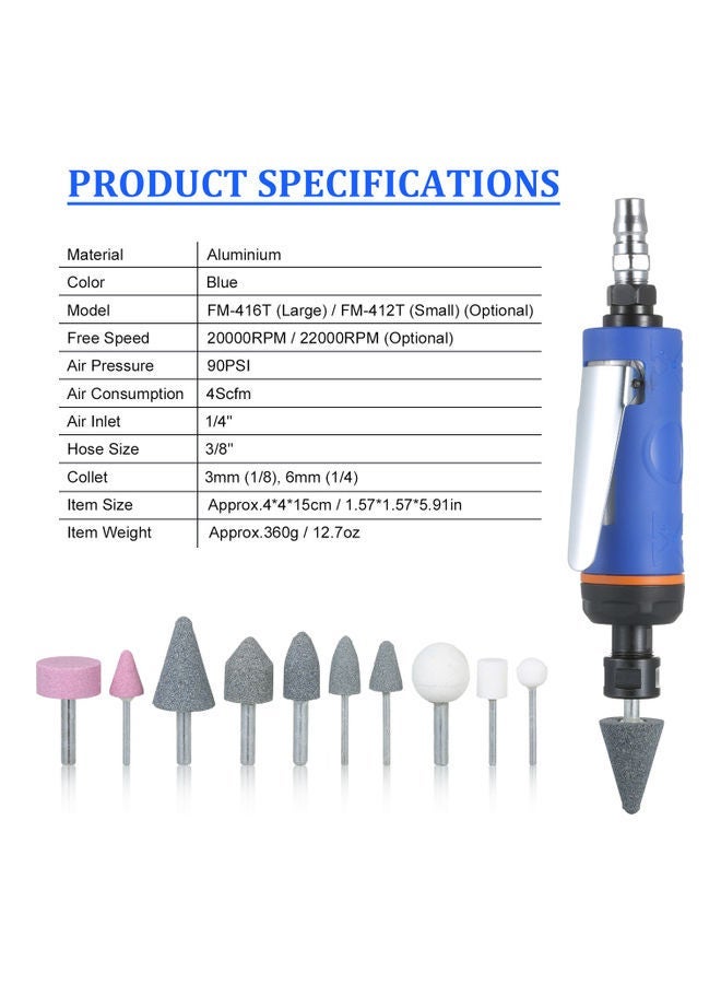 NIBEMINENT High Speed Air Grinder Set Multicolour - Image 5