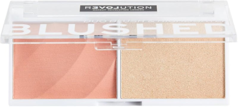 Makeup Revolution Relove Colour Play Blushed Duo, Sweet