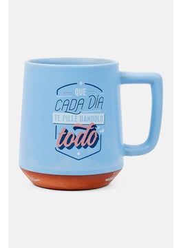 Mr. Wonderful Ceramic Coffee Mug 370 ml, Blue  - Image 1