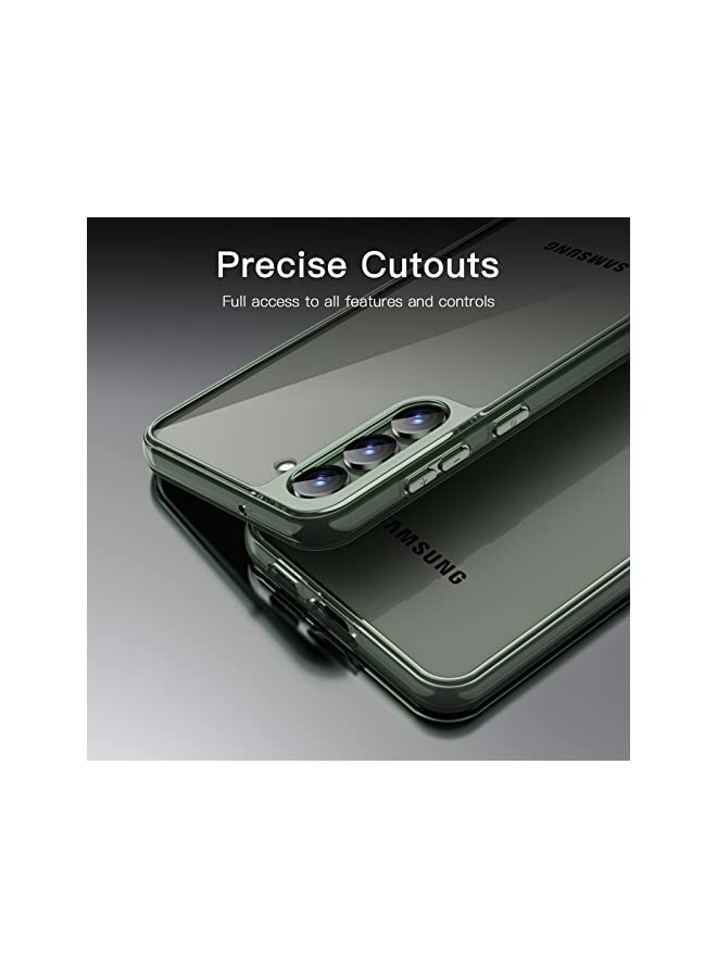 Jetech حافظة لهاتف سامسونج جالكسي S23 5G مقاس 6.1 بوصة، غطاء حماية مقاوم للصدمات غير قابل للاصفرار، وظهر صلب من مادة البولي كربونات مضاد للخدش (أخضر) - Image 5