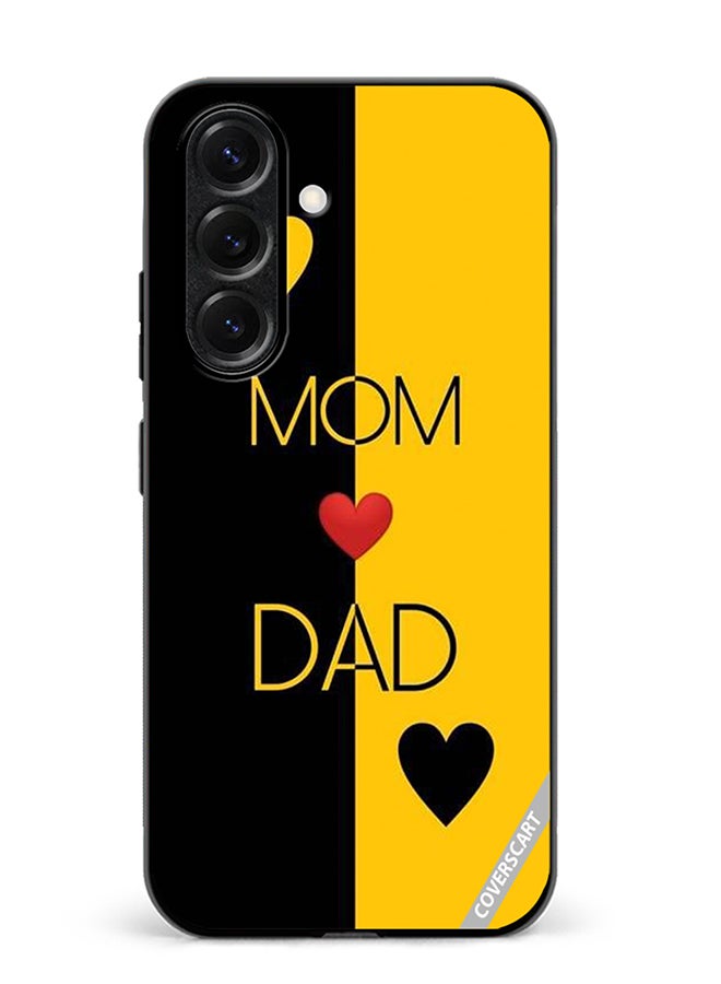 VR CREATIVE Protective Case Cover For Samsung Galaxy A56 Mom Love Dad Design Multicolour