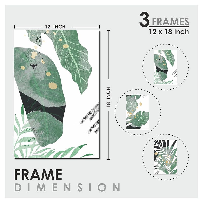 PAPER PLANE DESIGN Large Panels Framed Paintings For Wall Decoration - Elevate Your Living Spaces. Boho Aesthetic Wall Painting For Living Room, Home. Wall Decor. (E) - Image 5