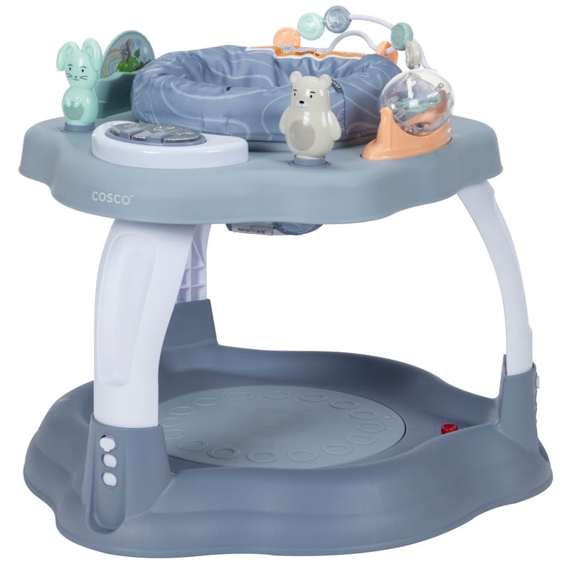 Cosco PlayinPlace Activity Center Stationary Activity Center and Jumper Organic Waves