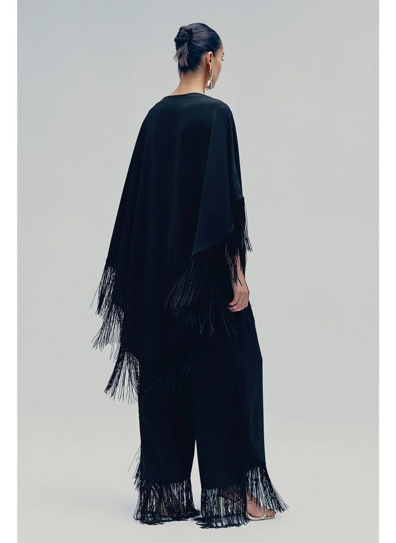H&M Fringe-trimmed tunic