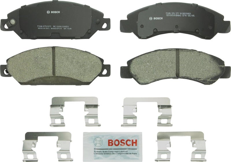 BOSCH BC1092 QuietCast Premium Ceramic Disc Brake Pad Set