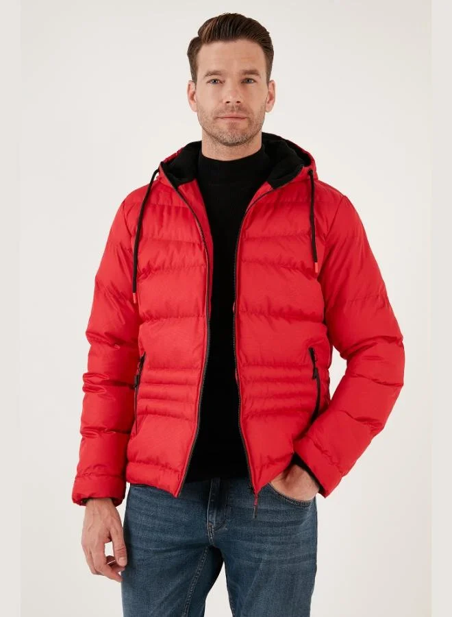 Buratti  Buratti Hooded Pocket Slim Fit Puffer Jacket Men's JACKET 6490001 for Men | Best Price UAE