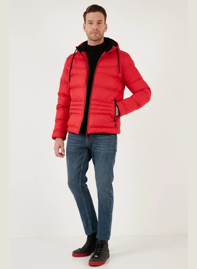 Buratti  Buratti Hooded Pocket Slim Fit Puffer Jacket Men's JACKET 6490001 for Men | Best Price UAE