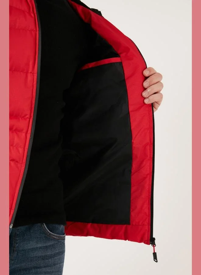 Buratti  Buratti Hooded Pocket Slim Fit Puffer Jacket Men's JACKET 6490001 for Men | Best Price UAE