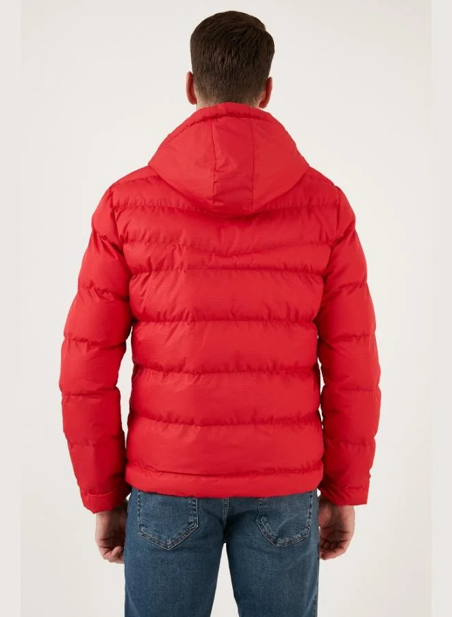 Buratti  Buratti Hooded Pocket Slim Fit Puffer Jacket Men's JACKET 6490001 for Men | Best Price UAE