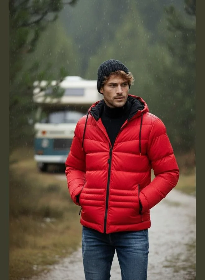 Buratti Hooded Pocket Slim Fit Puffer Jacket Men's JACKET 6490001