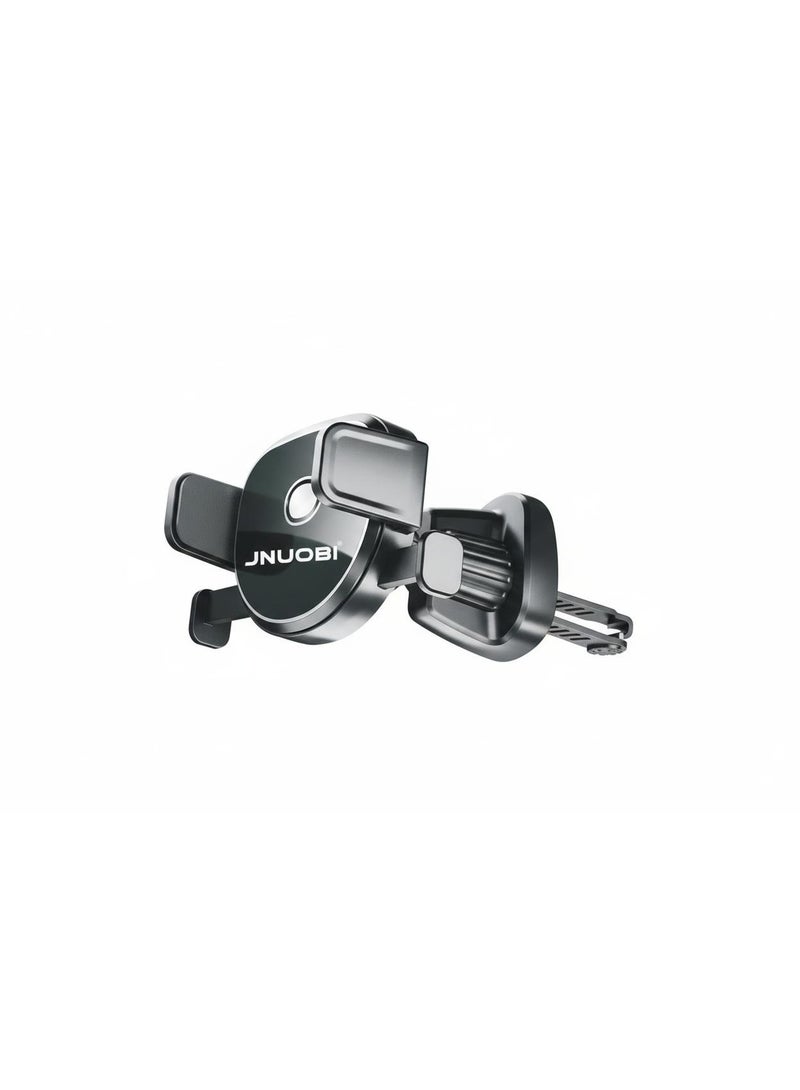 JNUOBI CC 03 Automatic Lock Air Vent Car Phone Holder Black - Image 1