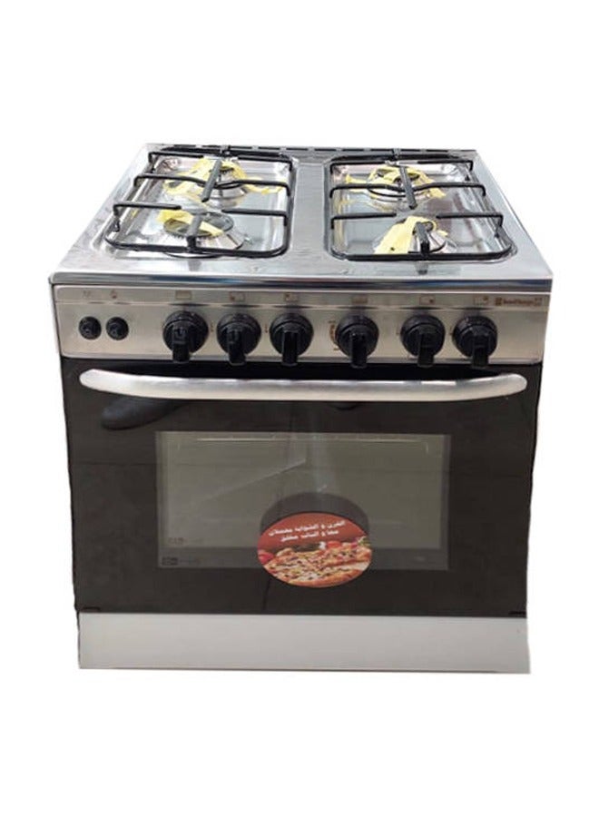 تكنو جاز تكنوجاز بوتاجاز 4 شعلة 60 سم استانلس كامل, ماجيك ثري - Image 2