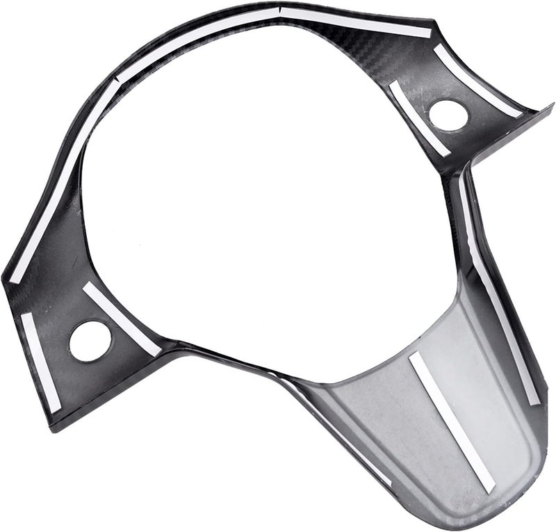Wivplex Carbon Fiber Steering Wheel Cover Trim for Tesla Model 3 - Image 2