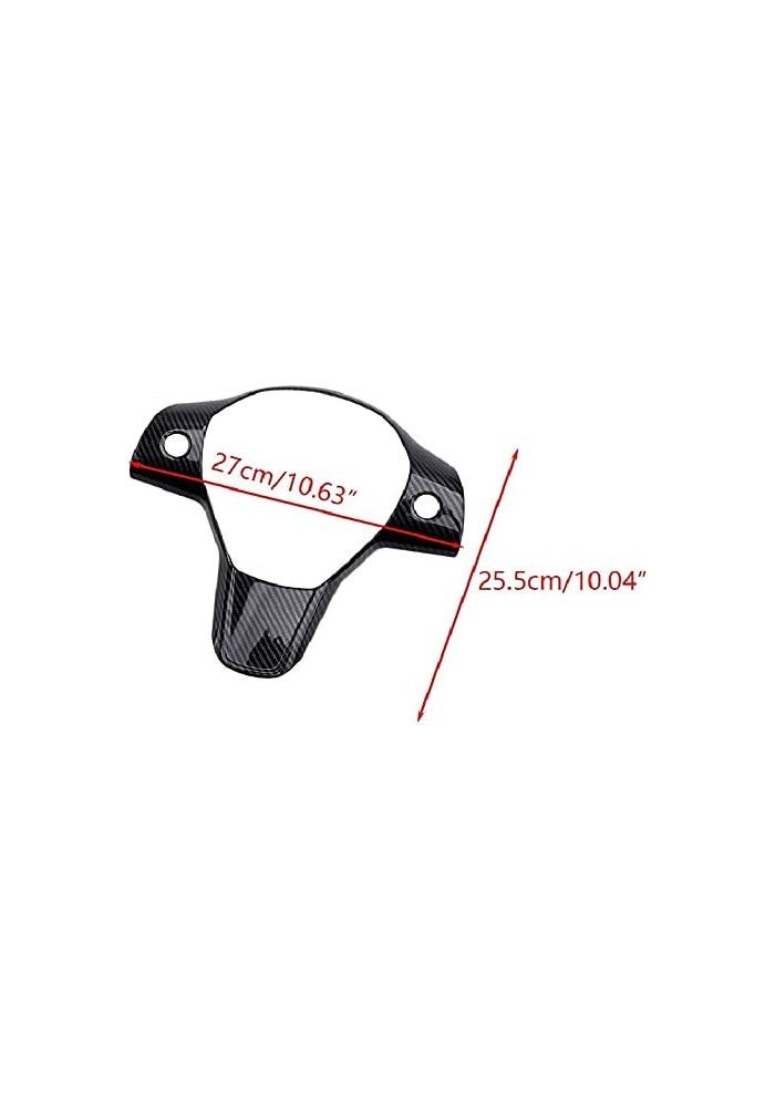 Wivplex Carbon Fiber Steering Wheel Cover Trim for Tesla Model 3 - Image 2